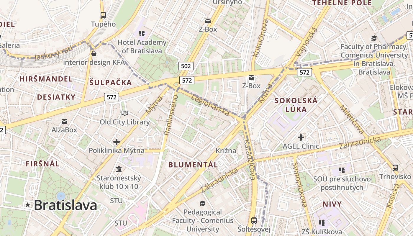 map